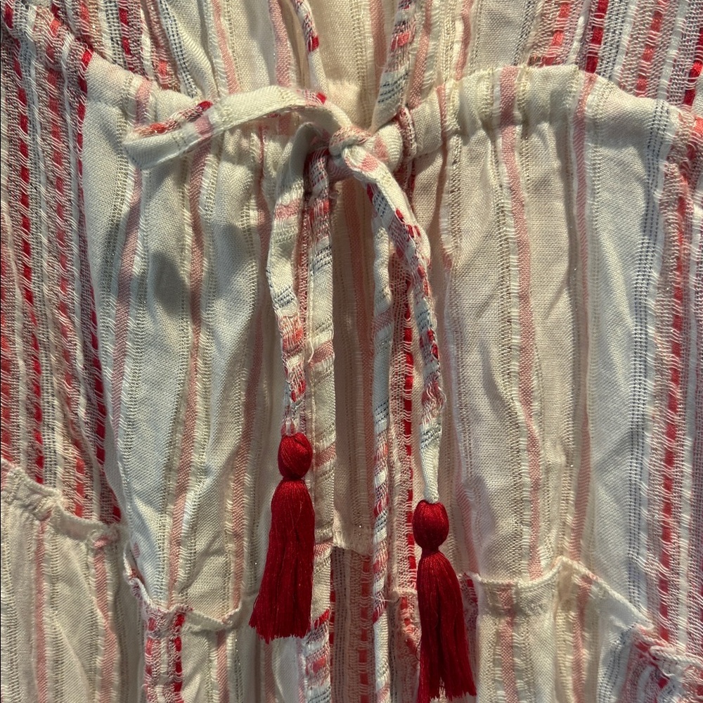 New Blue Island Boho coverup Large - Picture 3 of 4